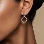 Open Teardrop Hoop Studs - NyuMe