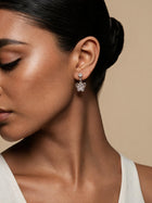 Pave Butterfly Drop Studs - NyuMe