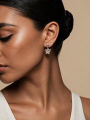 Pave Butterfly Drop Studs - NyuMe
