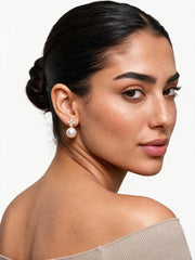 Pearl Wire Studs - NyuMe