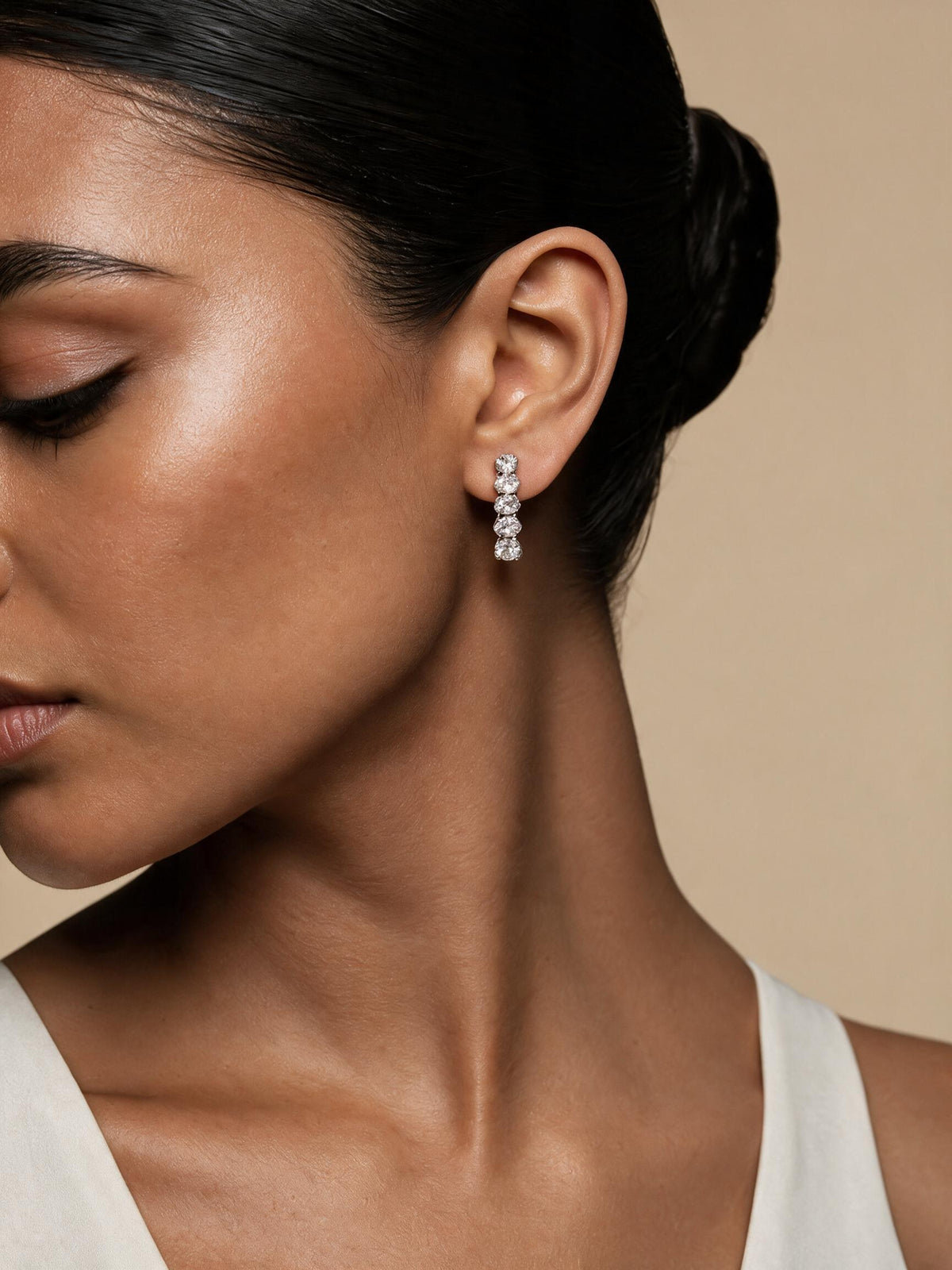Crystal Spiral Ear Cuffs - NyuMe