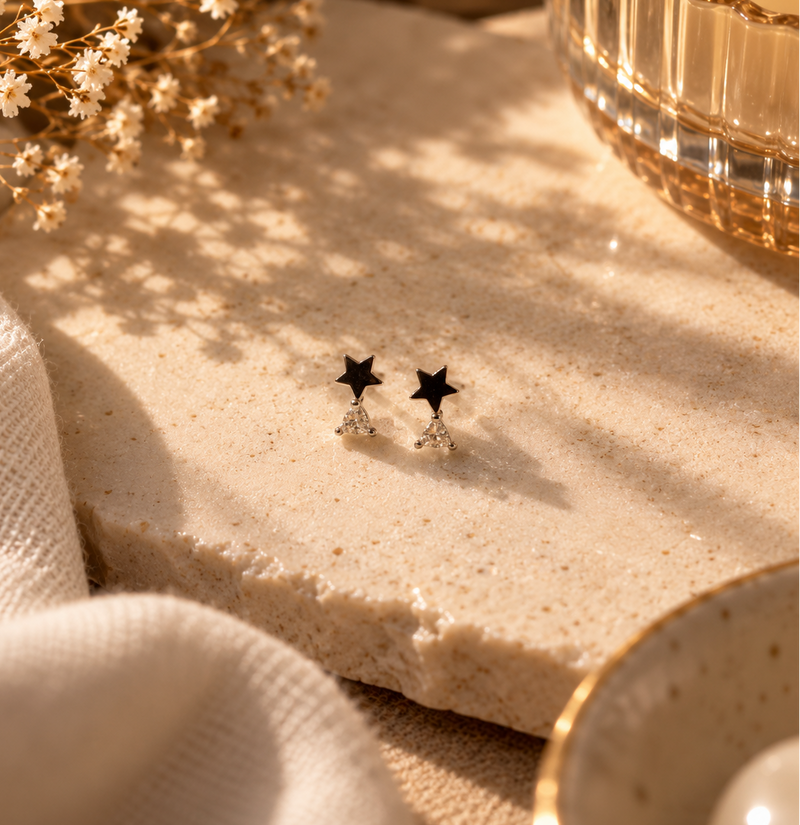 Star Pave Studs - NyuMe