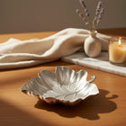 Autumn Leaf Silver Plated Platter - NyuMe
