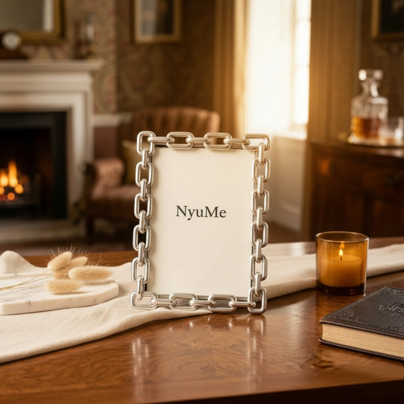 Silver Plated Chain of Memories Frame - NyuMe