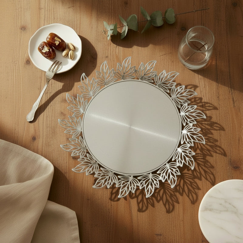 Silver Plated Coronet Tray - NyuMe