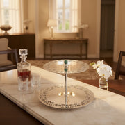 Fretwork Silver Plated Cake Stand - NyuMe