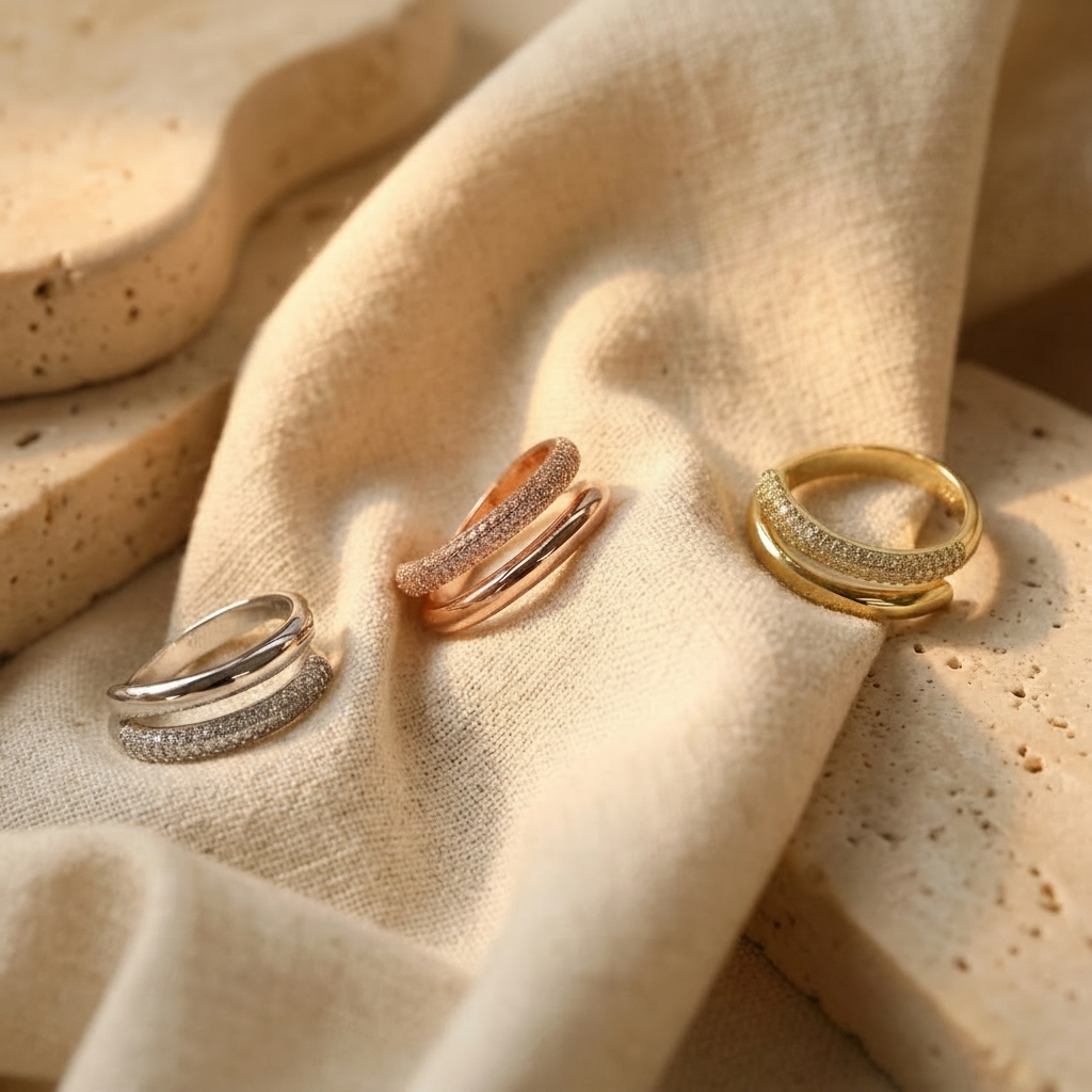 Champagne Wrap Ring