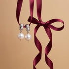 Pearl Spiral Wrap Earrings