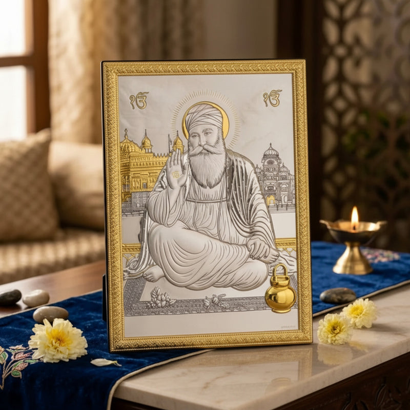 Ik Onkar Silver Plaque - NyuMe