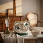 Malachite Petal Silver Plated Bowl - NyuMe