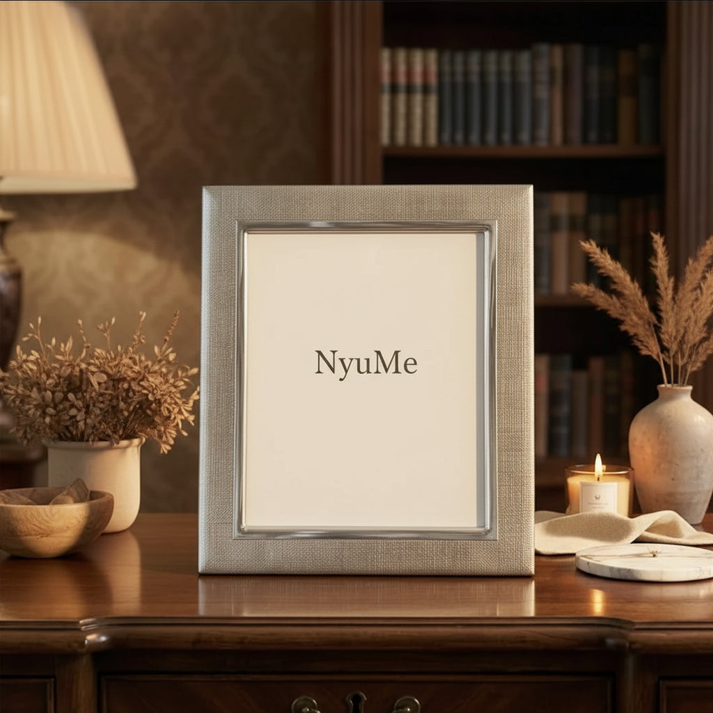Memoir Photo Frame in 999 Silver - NyuMe