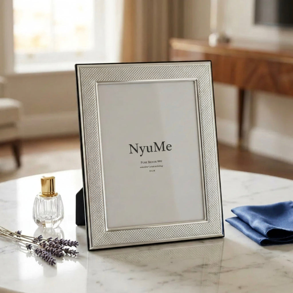 Micro-Mesh Silver Frame - NyuMe