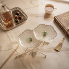 Silver Plated Moonflower Platter - NyuMe