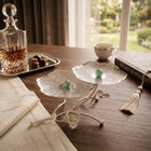Silver Plated Moonflower Platter - NyuMe