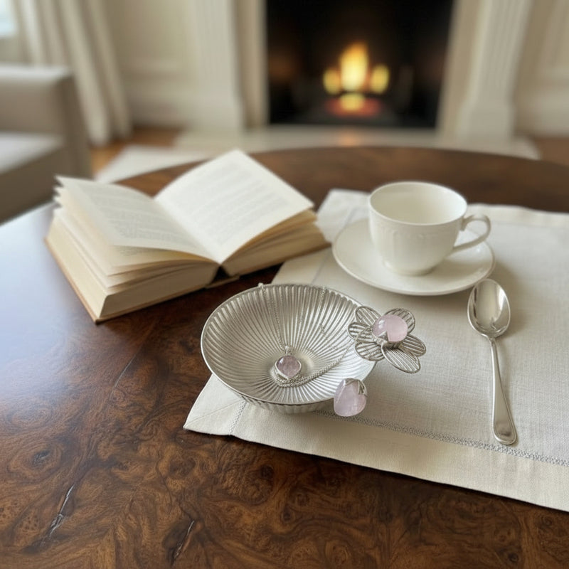 Silver Plated Primrose Bowl - NyuMe