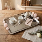 Silver Plated Rose Rectangle Tray - NyuMe