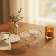 Silver Plated Moonflower Platter - NyuMe