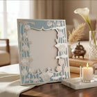 Turquoise Lotus Frame - NyuMe
